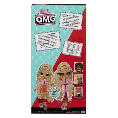 LOL Surprise OMG Swag Fashion Doll with Fashions and Accessories, Ages 4+