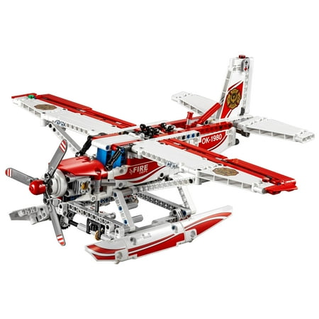 LEGO Technic Transforming Fire Fighting Plane and Jet Plane Building Kit | 42040