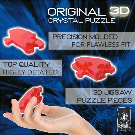 Bepuzzled | Disney Stitch Original 3D Crystal Puzzle, Ages 12 and Up