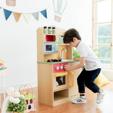 Little Chef Florence Classic Wooden Play Kitchen