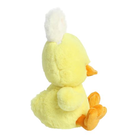 Aurora - Medium Yellow Spring - 10" Hoppy Duck - Vibrant Stuffed Animal