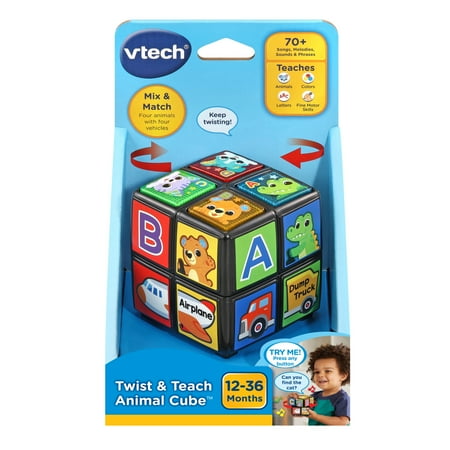 VTech Twist & Teach Animal Cube™ Electronic Learning Systems Baby and Toddler Toys