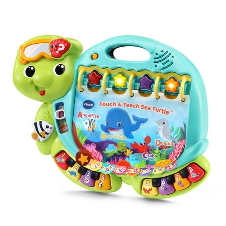 VTech Touch & Teach Sea Turtle™ Alphabet Toys Baby and Toddler Toys