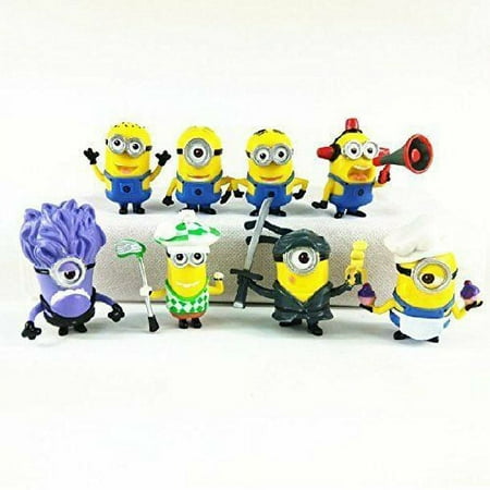 Set of 8 PCS for Minion Inspired Birthday Supplies Party, Gift, and Decoration!