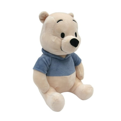 Disney Baby Forever Pooh Beige/Blue Bear Plush – Winnie the Pooh by Lambs & Ivy