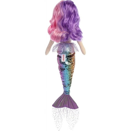 Aurora World Sea Sparkles Rainbow Mermaid Sea Iris Plush