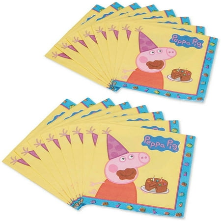 Peppa Pig Lunch Napkins (16 Count)