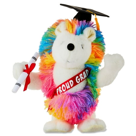 Way To Celebrate Graduation 11.5" Animated Plush Friend, Hedgehog