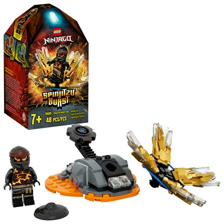 LEGO NINJAGO Spinjitzu Burst - Cole 70685 Interactive Ninja Building Toy Ages 7+ (48 Pieces)