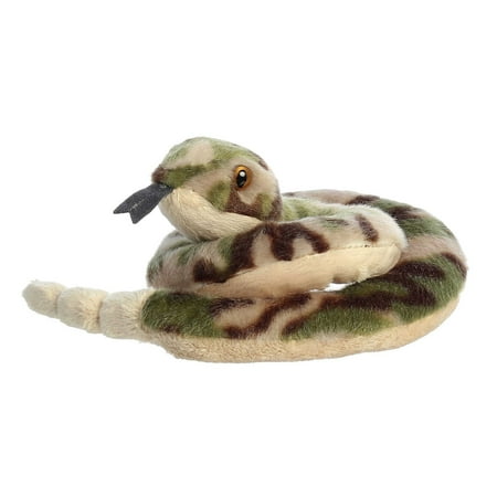 Aurora - Small Green Mini Flopsie - 8" Slick Snake - Adorable Stuffed Animal