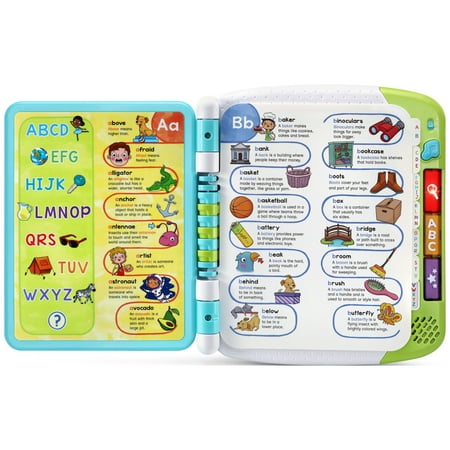 LeapFrog A to Z Learn With Me Dictionary, Preschool Interactive Book, Teaches Letters