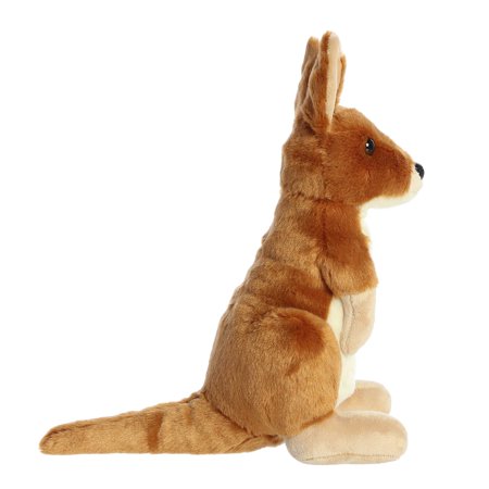 Aurora - Medium Brown Flopsie - 12" Kangaroo - Adorable Stuffed Animal