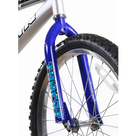 Titan Tomcat Boys BMX Bike with 20 In. Wheels, Blue and Silver