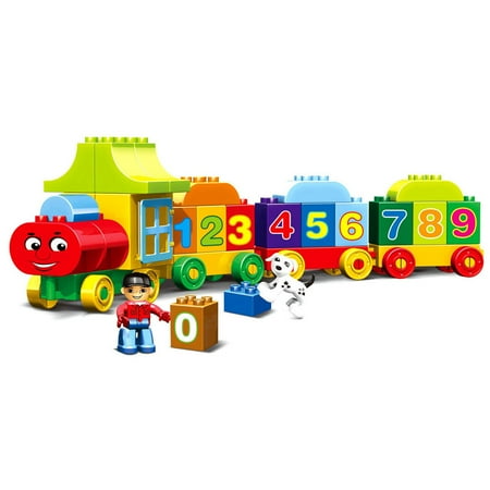 Train Building Blocks Mundo Toys 50 Pieces, Toddler Educational Learning Gift for Boys Girls +3