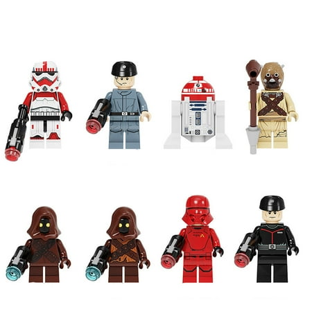 24 Pcs Collectible Star Wars Minifigures Battle Pack Clone Troopers Action Figures Building Blocks Toys, 1.77inch Clone Wars Army Soldier Minifigurines Building Kits for Kids Birthday Gift