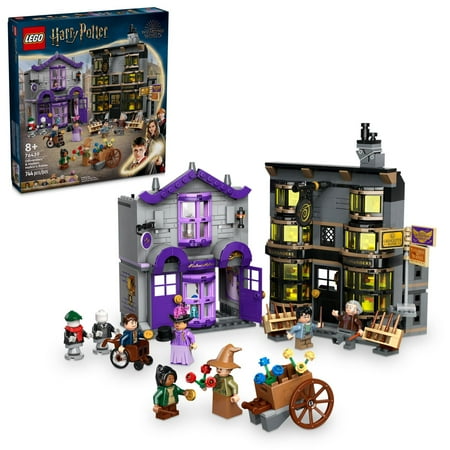 LEGO Harry Potter Ollivanders & Madam Malkin's Robes, Playset for Kids, Halloween Toy for 8 Year Olds, 76439