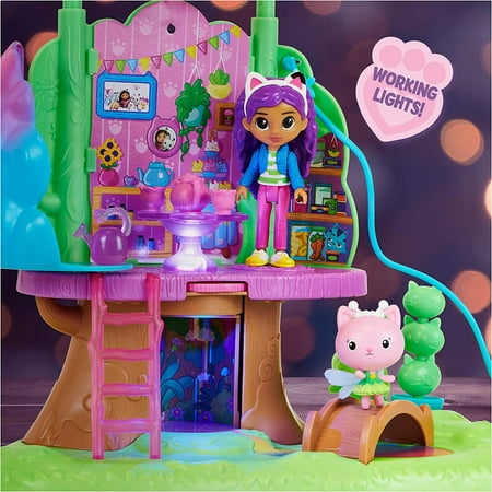 Gabby's Dollhouse, Transforming Garden Treehouse Playset