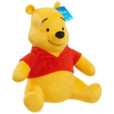 Disney Classics Friends Large 12.7-inch Plush Winnie the Pooh, Kids Toys for Ages 2 up