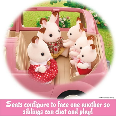 Calico Critters Family Picnic Van, Toy Vehicle for Dolls with Picnic Accessories