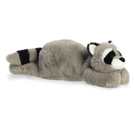 Aurora - Large Gray Snoozles - 18" Raccoon - Laid-back Stuffed Animal