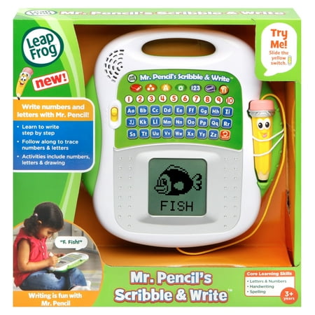 LeapFrog, Mr. Pencil’s Scribble and Write, Writing Toy for Preschoolers