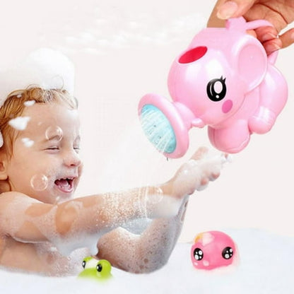 AUQ Elephant Water Sprinkler Bath Toy Baby Shower Bathtub Toys with Water Spraying Waterfall for Boys Girls Kids Gifts