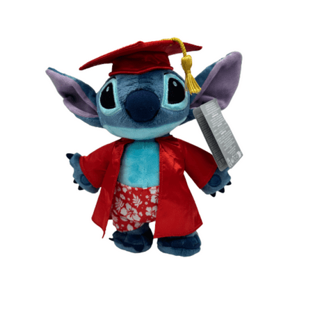 Disney Parks 2023 Graduation Graduate Class Stitch Plush New with Tag