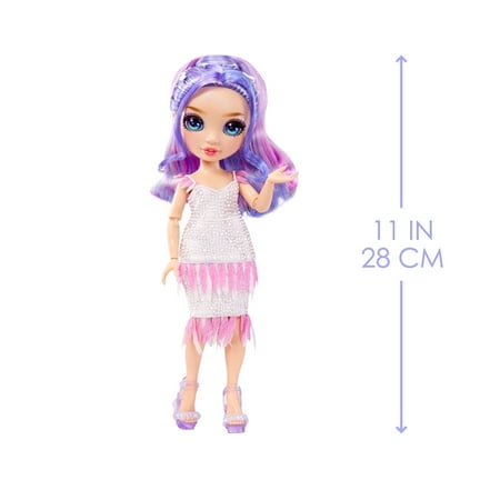 Rainbow High Fantastic Fashion Violet Willow - Purple 11” Fashion Doll and Playset with 2 Complete Doll Outfits, and Fashion Play Accessories, Great Gift for Kids 4-12