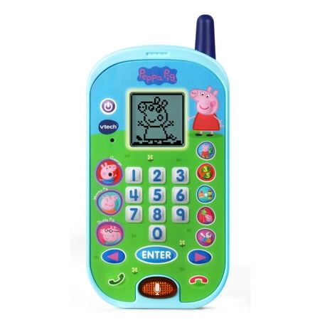 VTech Peppa Pig Let's Chat Learning Phone, Baby and Toddler Toys