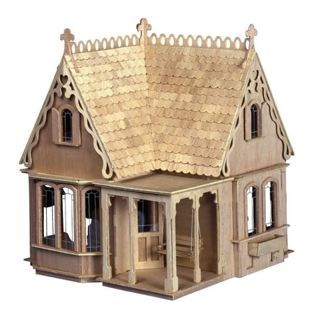 Coventry Cottage Dollhouse Kit by Greenleaf Dollhouses