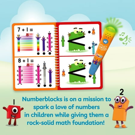 Educational Insights Hot Dots Numberblocks Workbook & Pen Numbers 11-20, 60+ Activities, Ages 5+