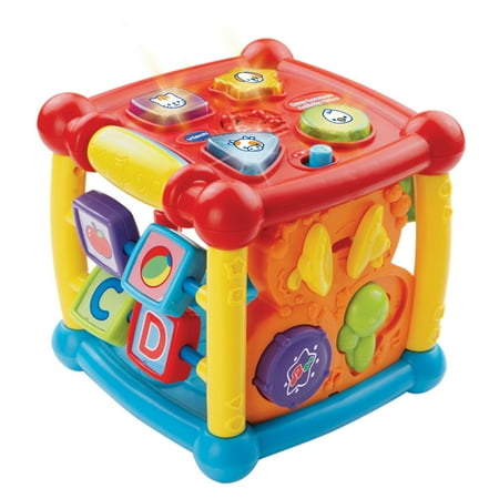 VTech Busy Learners Activity Cube Baby Activity Centers Baby and Toddler Toys