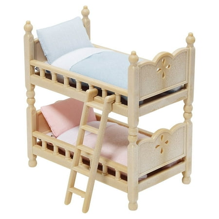 Calico Critters Stack and Play Beds, Dollhouse Furniture Set