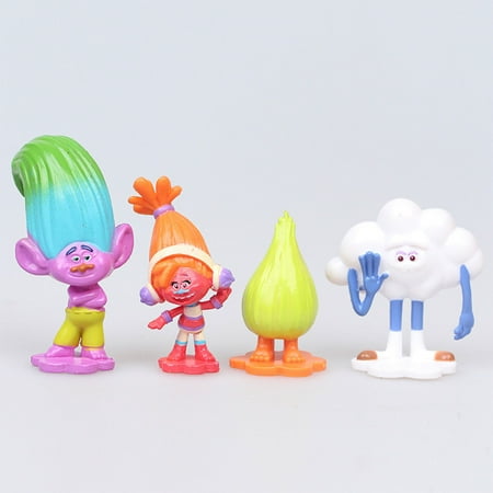 Trolls Party Decorations, 12PCS Trolls Action Figure Toys, Trolls Party Supplies Collectable Doll for Kids