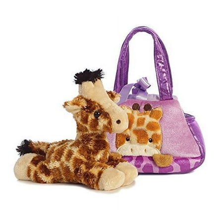 Aurora - Small Multicolor Fancy Pals - 7" Peek-A-Boo Giraffe - Fashionable Stuffed Animal