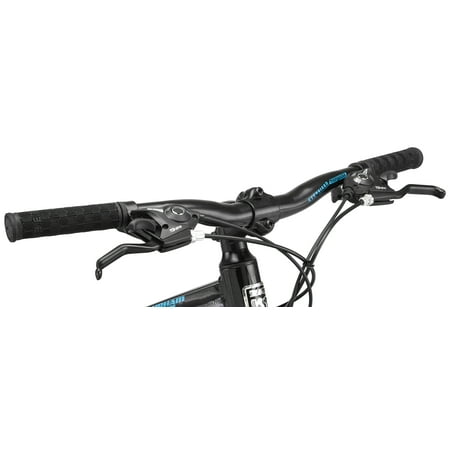 Mongoose 24-in. Durham Unisex Mountain Bike, Black, 21 Speeds