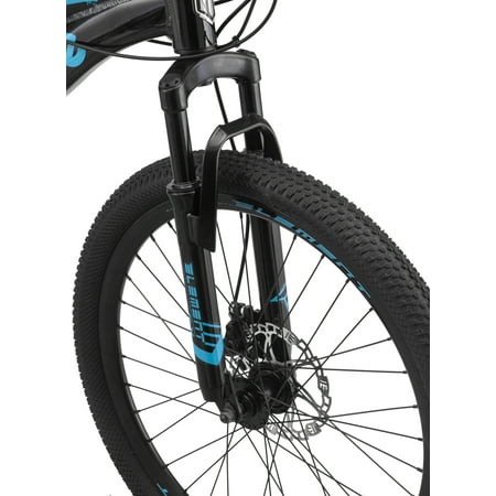 Mongoose 24-in. Durham Unisex Mountain Bike, Black, 21 Speeds