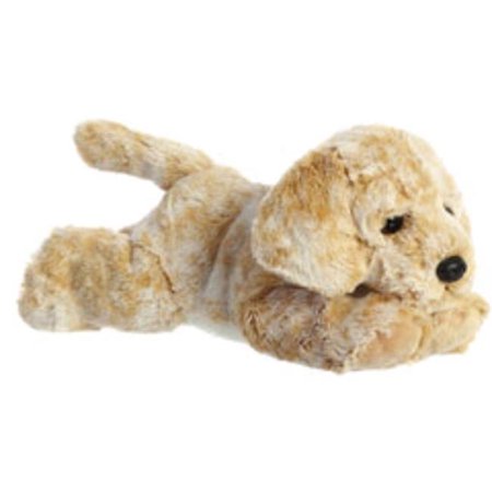 Aurora - Medium Brown Flopsie - 12" Rusty Retriever - Adorable Stuffed Animal