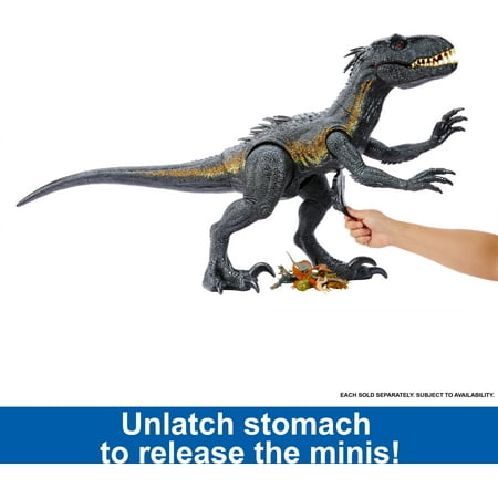 Jurassic World: Fallen Kingdom Dinosaur Toy, Super Colossal Indoraptor Figure