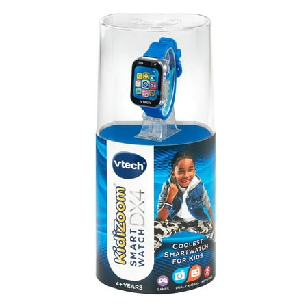 VTech KidiZoom Smartwatch DX4 Plastic, Metal with Accessories, Baby and Toddler Toys