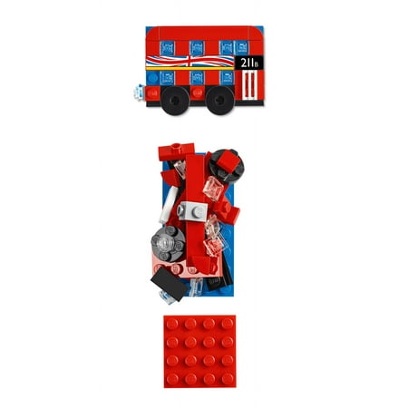 Lego Exclusive 853914 London Bus Magnet Build