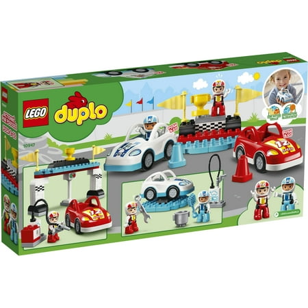 LEGO Duplo Town Race Cars 10947 Building Set (44 Pieces)