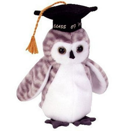 Ty Beanie Babies - Wiser the Owl - 1999 Graduation (Retired)