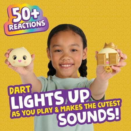 My Squishy Little Golden Dumpling – Interactive Doll Collectible With Accessories – Dart (Gold)