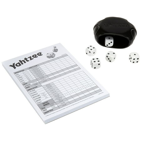 YAHTZEE Classic Kids Board Game, Family Games for 2+ Players, Shaker and Dice, Christmas Gifts for Kids, Ages 8+