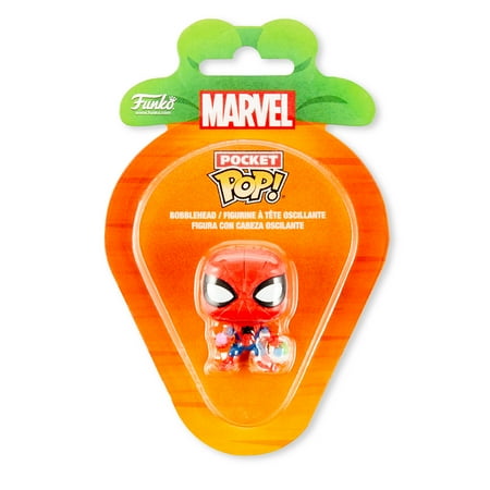 Funko Carrot Pocket Pop: Marvel Spider Man