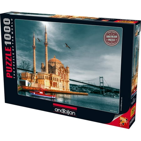 Anatolian 1000 Piece Puzzle - Ortakoy Mosque Nostalgia Puzzle, Multicolor (PER3171)