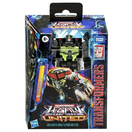 Transformers Legacy United Deluxe Star Raider Lockdown Action Figure, 5.5” Robot Toys, Christmas Gifts for Kids, 8+, Walmart Exclusive