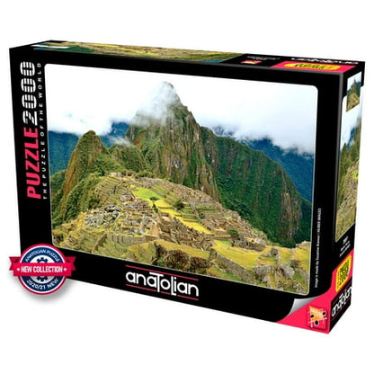 Anatolian Puzzle - Machu Picchu - 2000 Piece Jigsaw Puzzle #3951, Multicolor