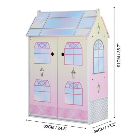 Olivia's Little World Dreamland Glasshouse 12" Doll House, Multi-Color